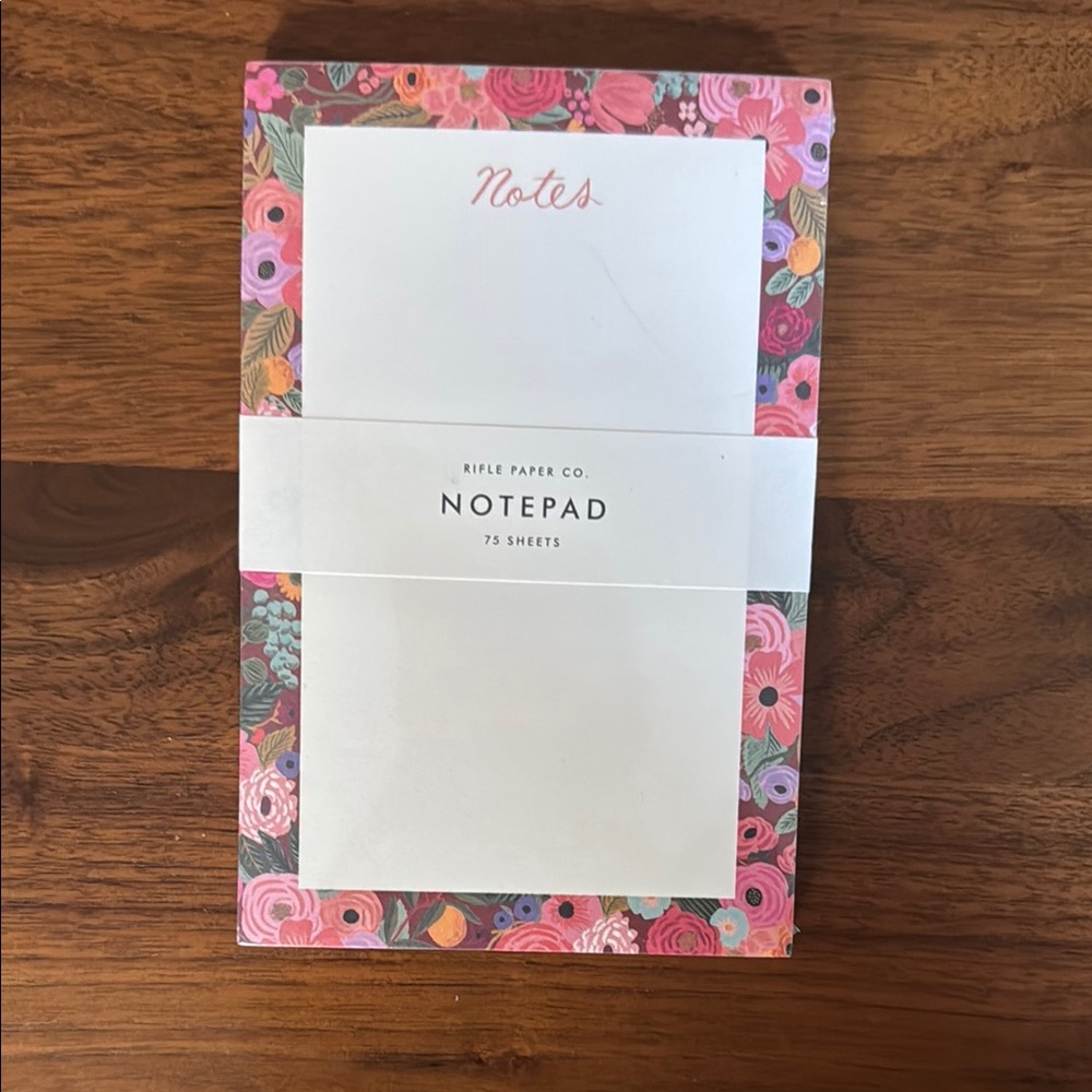New Rifle Paper Co. Floral Notepad